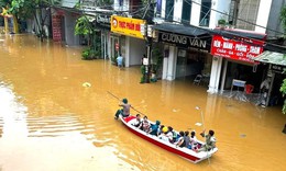Những khu vực nào của Hà Nội có nguy cơ ngập khi nước sông Hồng dâng cao?