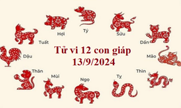 Tử vi 12 con gi&#225;p h&#244;m nay 13/9/2024: T&#253; gặp th&#225;ch thức, Dần nhiều niềm vui