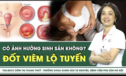 Đốt viêm lộ tuyến cổ tử cung có ảnh hưởng sinh sản không?