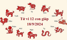 Tử vi 12 con gi&#225;p h&#244;m nay 18/9/2024: Th&#226;n kh&#243; khăn, Th&#236;n nhẹ nh&#224;ng