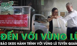 B&#225;o Sức khỏe v&#224; Đời sống tiếp tục đến với b&#224; con bị thiệt hại do b&#227;o số 3 tại Tuy&#234;n Quang