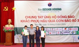 Nh&#227;n h&#224;ng Dr.Papie chung tay sẻ chia c&#249;ng đồng b&#224;o b&#227;o lũ