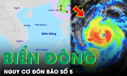 B&#227;o Krathon rất mạnh với sức gi&#243; 220 km/h c&#243; thể tiến v&#224;o Biển Đ&#244;ng, nguy cơ h&#236;nh th&#224;nh b&#227;o số 5