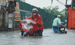 Những tuyến phố c&#243; nguy cơ ngập ở H&#224; Nội chiều tối nay