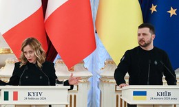 Ukraine nhờ Italy gây áp lực để Mỹ cung cấp thêm tên lửa Patriot