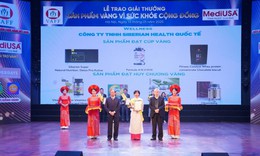 C&#244;ng ty Siberian Health Quốc tế lần thứ 10 nhận giải thưởng Sản Phẩm V&#224;ng V&#236; Sức Khỏe Cộng Đồng