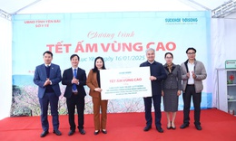 ‘Tết ấm v&#249;ng cao’ 2025 của B&#225;o Sức khỏe v&#224; Đời sống: Kh&#225;m, cấp thuốc v&#224; tặng 1.000 suất qu&#224; cho người d&#226;n huyện Lục Y&#234;n, Y&#234;n B&#225;i