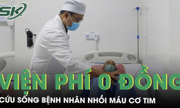 Bệnh nh&#226;n nhồi m&#225;u cơ tim được cứu sống với viện ph&#237; 0 đồng 