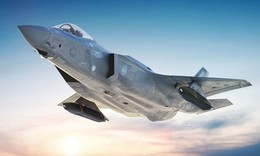 Khoảnh khắc m&#225;y bay F-35 Mỹ rơi v&#224; ph&#225;t nổ ngay tại căn cứ kh&#244;ng qu&#226;n