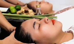 Làm sạch da đầu và giảm gàu với lá sả