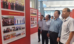 Phó Thủ tướng kiểm tra công tác tổ chức Triển lãm chào mừng Đại hội đại biểu Đảng bộ Chính phủ