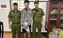 Bắt đối tượng trộm cắp tại si&#234;u thị Circle K ở H&#224; Nội