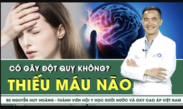 [LIVE] Thiếu m&#225;u n&#227;o c&#243; g&#226;y đột quỵ kh&#244;ng?