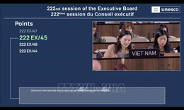 UNESCO th&#244;ng qua s&#225;ng kiến của Việt Nam về &#39;Thập kỷ quốc tế về Văn h&#243;a v&#236; ph&#225;t triển bền vững&#39;