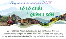 Việt Nam c&#243; 2 đại diện được c&#244;ng nhận &#39;L&#224;ng Du lịch tốt nhất năm 2025&#39;&#160;của UN Tourism