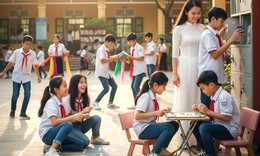 Nhiều địa phương siết quản l&#253; điện thoại học đường