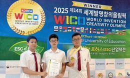 Tự hào đoàn học sinh Việt giành 2 Huy chương Vàng tại WICO 2025 và WYIIA 2025