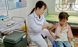 Lai Châu đẩy nhanh tiến độ tiêm vaccine phòng, chống bệnh sởi