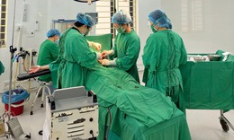 Cứu sống sản phụ bị rau bong non sau tai nạn