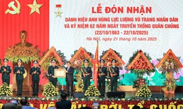Quân chủng Phòng không – Không quân đón nhận danh hiệu Anh hùng Lực lượng vũ trang Nhân dân