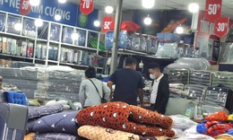 Thị trường chăn ga gối đệm bắt đầu 'nóng' lên khi gió lạnh tràn về