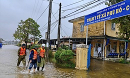 Không để gián đoạn điều trị bệnh nhân, đảm bảo vệ sinh môi trường khi nước rút