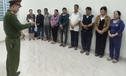 Khởi tố 9 đối tượng tổ chức đ&#225;nh bạc tại đ&#225;m tang