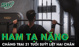Nôn nóng tập gym, chàng trai 21 tuổi suýt liệt hai chân vì ham tạ nặng