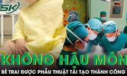 B&#233; trai kh&#244;ng c&#243; hậu m&#244;n từ khi sinh ra được phẫu thuật t&#225;i tạo th&#224;nh c&#244;ng