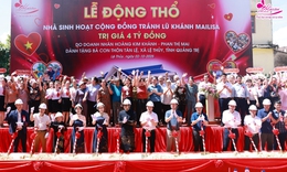 Mailisa x&#226;y nh&#224; cộng đồng tr&#225;nh lũ d&#224;nh tặng người d&#226;n miền Trung