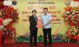 Bộ Y tế điều động, bổ nhiệm Ph&#243; Viện trưởng Viện Ph&#225;p y t&#226;m thần Trung ương