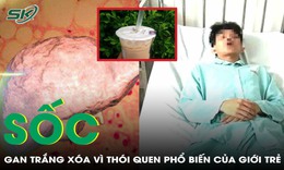 Sốc: Nam sinh 15 tuổi gan trắng x&#243;a v&#236; th&#243;i quen phổ biến của giới trẻ
