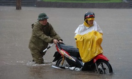 Những khu vực có mưa lớn nhất ở Hà Nội sáng nay