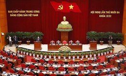 Thông cáo báo chí về ngày làm việc thứ hai Hội nghị Trung ương 13 khóa XIII