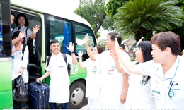 Chiến sĩ áo trắng Bạch Mai lên đường hỗ trợ đồng bào, đồng nghiệp vùng bão lũ