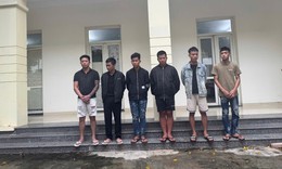 Khởi tố nhóm thanh thiếu niên mang hung khí gây rối