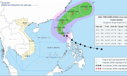 B&#227;o Fung Wong di chuyển theo quỹ đạo tr&#225;i quy luật
