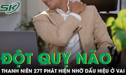 Nam thanh ni&#234;n 27 tuổi ph&#225;t hiện đột quỵ n&#227;o từ dấu hiệu ở vai