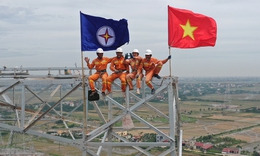 EVN, EVNNPT nhận Hu&#226;n chương Lao động hạng Ba với c&#244;ng tr&#236;nh 500 kV mạch 3 Quảng Trạch – Phố Nối