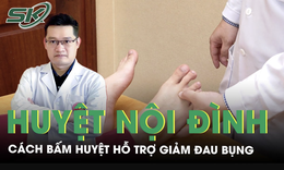 Hướng dẫn c&#225;ch bấm huyệt nội đ&#236;nh giảm đau bụng 