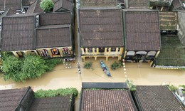 Lũ tr&#234;n c&#225;c s&#244;ng miền Trung lại l&#234;n, nhiều khu vực nguy cơ t&#225;i ngập