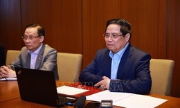 Từ Algeria, Thủ tướng chủ tr&#236; họp trực tuyến về khắc phục hậu quả thi&#234;n tai ở miền Trung