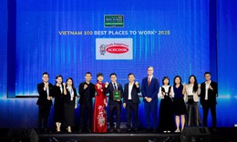 Acecook Việt Nam 10 năm li&#234;n tiếp v&#224;o Top 100 nơi l&#224;m việc tốt nhất Việt Nam