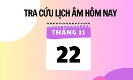 Lịch &#226;m 22/11 - &#194;m lịch h&#244;m nay 22/11 - Lịch vạn ni&#234;n ng&#224;y 22/11/2025