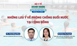 Truyền h&#236;nh trực tuyến &#39;Những lưu &#253; về ph&#242;ng chống đuối nước tại cộng đồng&#39;