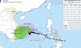Biển Đ&#244;ng vừa c&#243; b&#227;o vừa c&#243; &#225;p thấp nhiệt đới