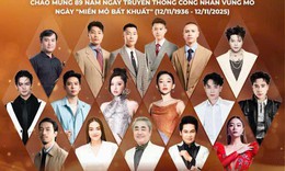Bật m&#237; d&#224;n nghệ sĩ tham gia biểu diễn tại Concert &#39;Quảng Ninh - Đất mỏ anh h&#249;ng&#39;