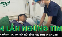 ‘Ph&#233;p m&#224;u’ ch&#224;ng trai 19 tuổi hồi tỉnh sau 4 lần ngừng tim 