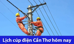 Tra cứu lịch c&#250;p điện h&#244;m nay Thứ 6 ng&#224;y 7/11/2025 tại Cần Thơ