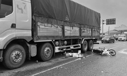 Hai c&#244; g&#225;i tử vong sau va chạm &#244; t&#244; tải